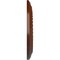 Ekena Millwork Small Alexandria Medallion (Canopies up to 4 5/8"), 7 7/8"OD x 3/4"P, Burnished Mahogany Crackle CM07ALBMC - alternate 2